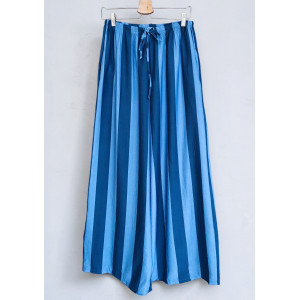 Avanti loose trousers (Deep ocean stripes)