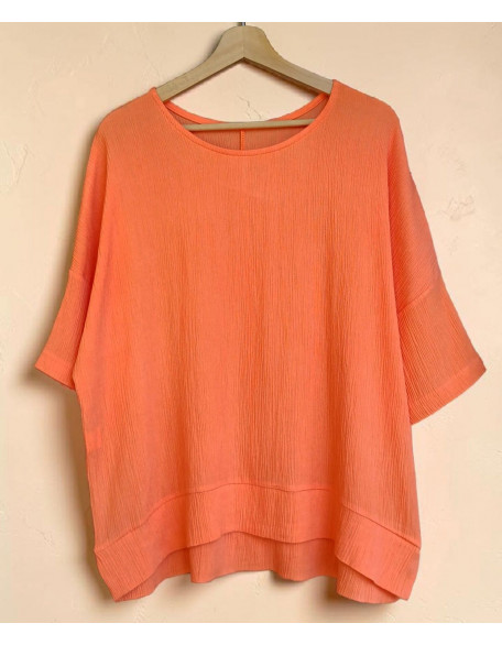 Allonisos oversized top (apricot)