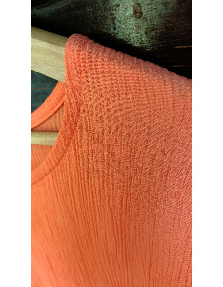 Allonisos oversized top (apricot)