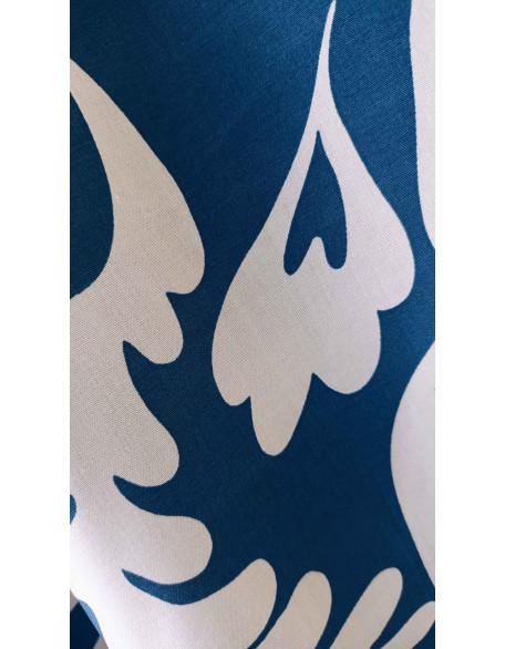 A day in the tropics dress (blue)