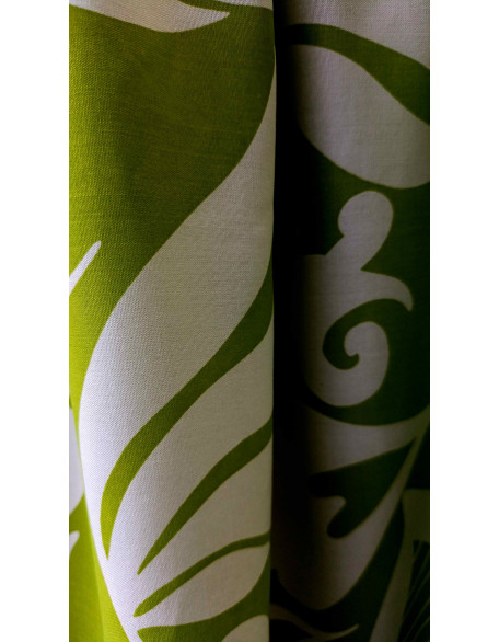 A day in the tropics dress (lime green)