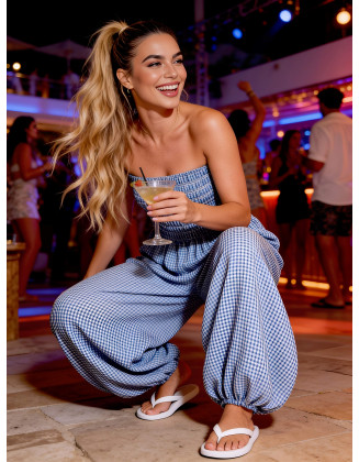Amsterdam Romance oversized jumpsuit (blue)