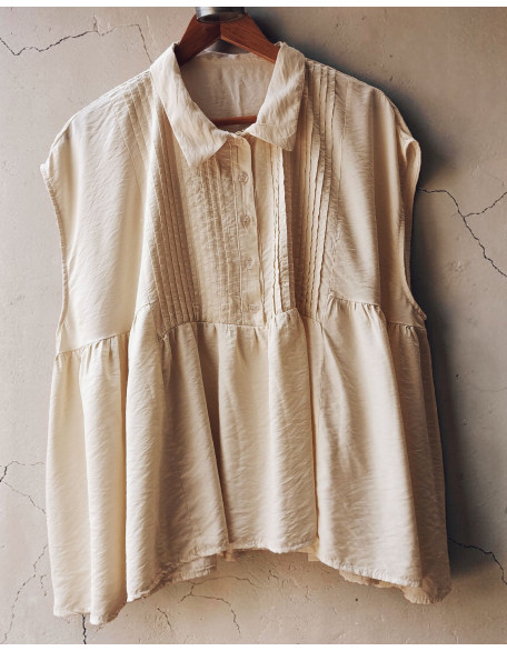 Aurellia oversized top (creme)