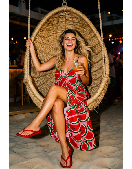 A juicy watermellon dress