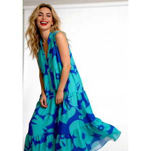Canada memories dress (Turquoise)
