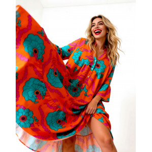 Balo de la vita dress (spicy orange)