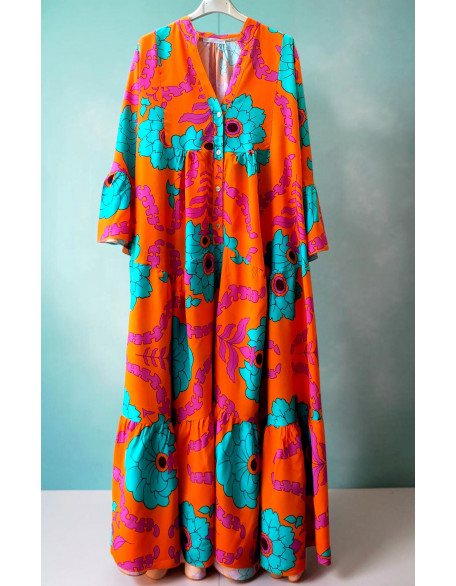 Balo de la vita dress (spicy orange)