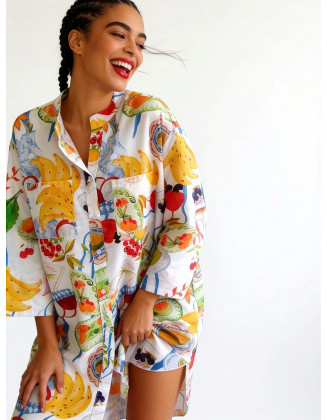 Bananas & Acai dress