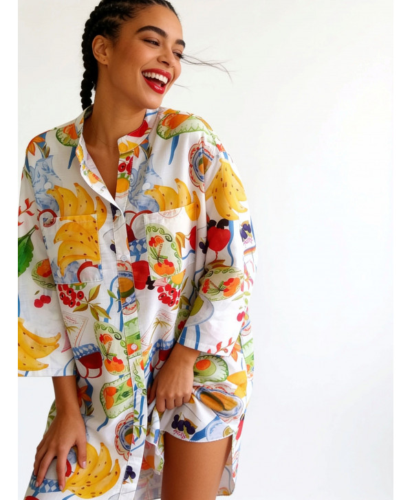 Bananas & Acai dress