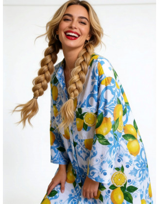Limone sorbet dress