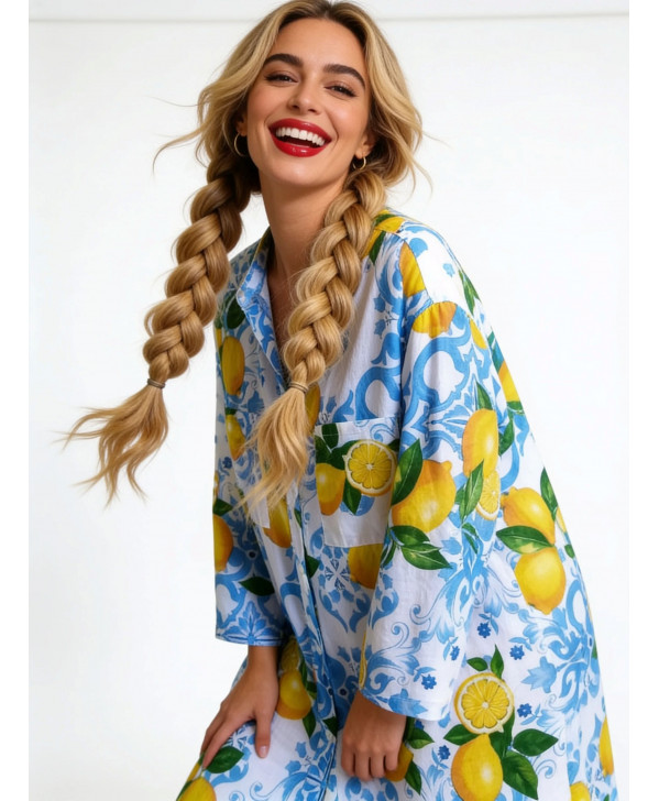 Limone sorbet dress
