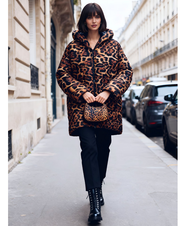 Jungle puffer coat
