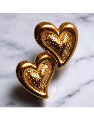 Heart earrings