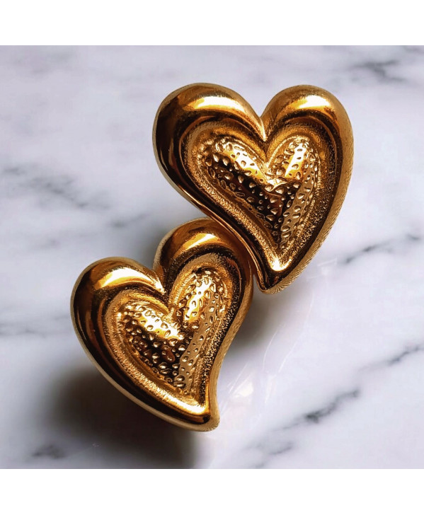 Heart earrings
