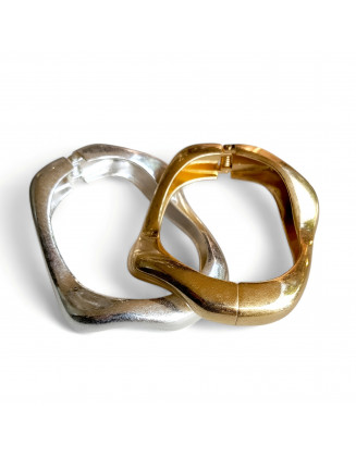 Waves bangle bracelet 