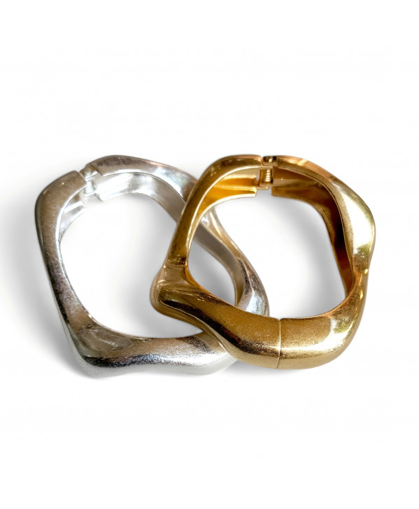 Waves bangle bracelet 