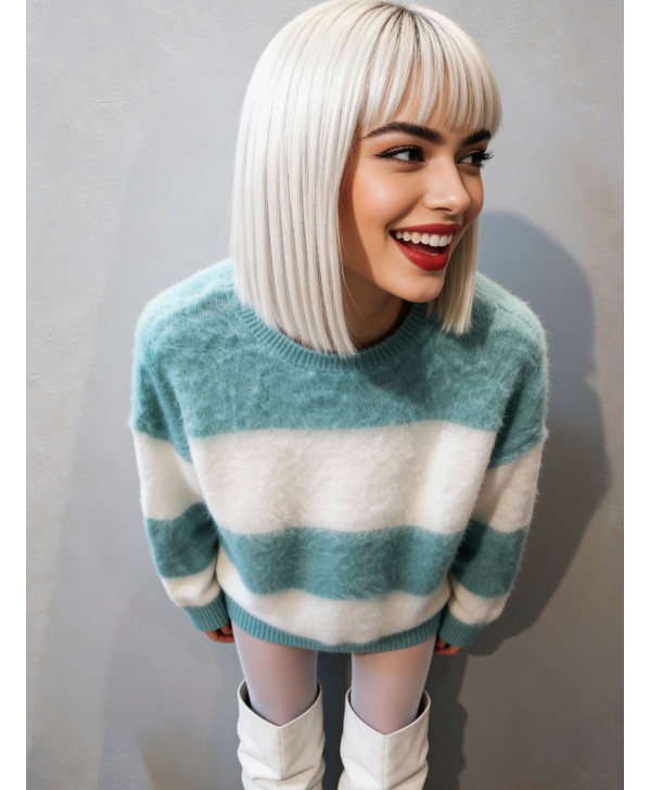 Cloud oversized sweater (lake blue)