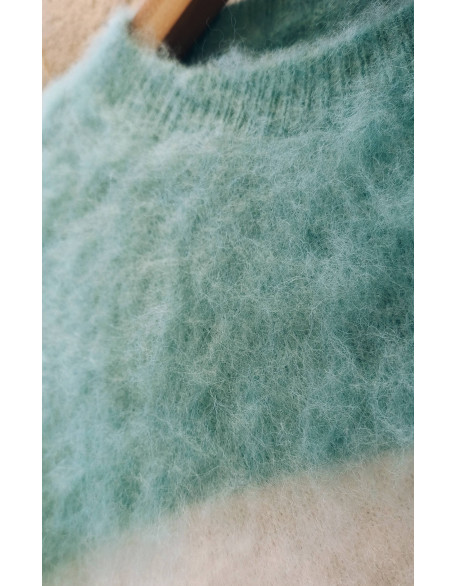 Cloud oversized sweater (lake blue)