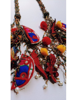 Handmade Boho necklace .3