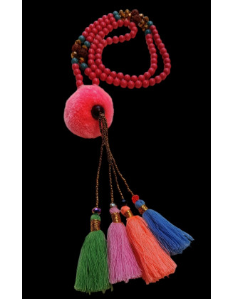 Handmade Boho necklace .4