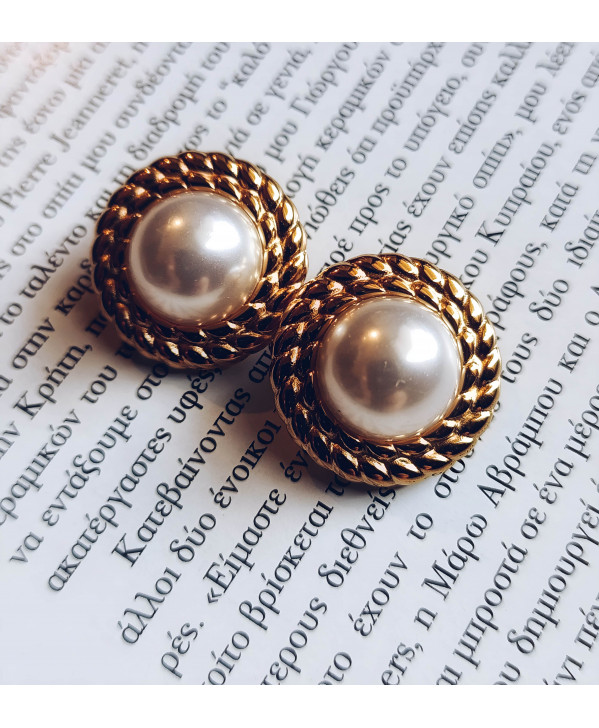 Aunt Agatha earrings (gold)