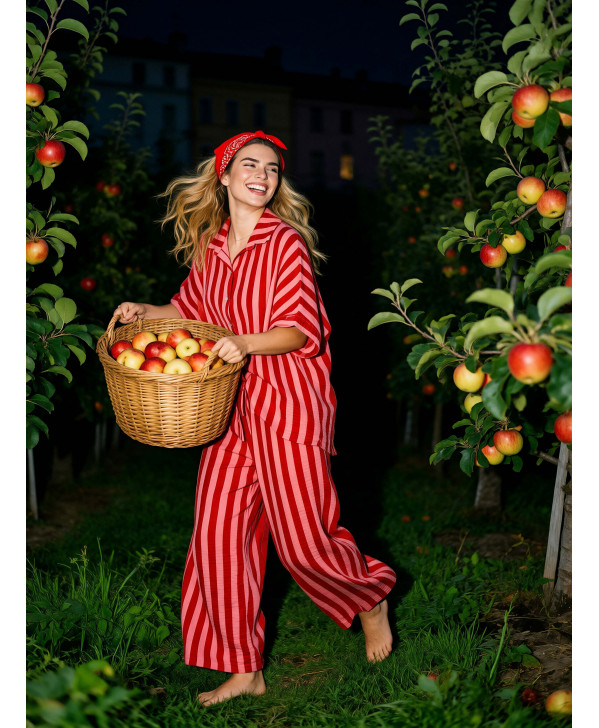 Avignon Au Printemps striped set Avignon Au Printemps striped set