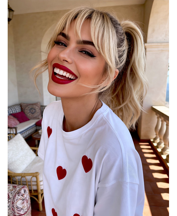 Hearts sumpreme T-shirt (white)