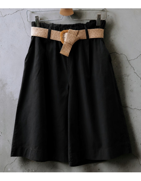 Coco bermuda trousers (black)