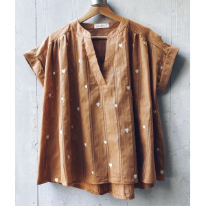 Cardoules kentimenes oversized top (sand beige)