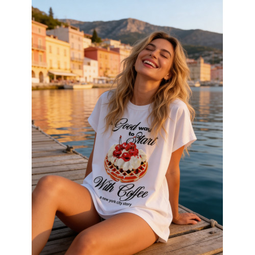 A good way oversized T-shirt