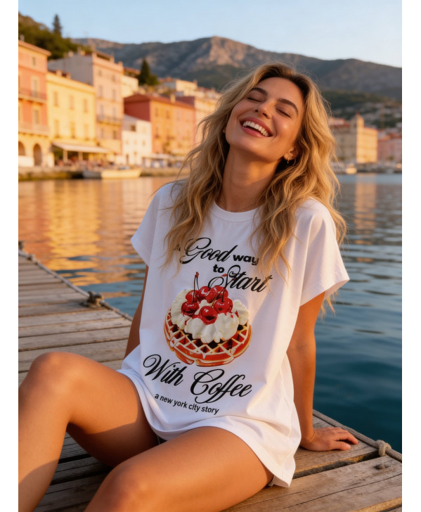 A good way oversized T-shirt