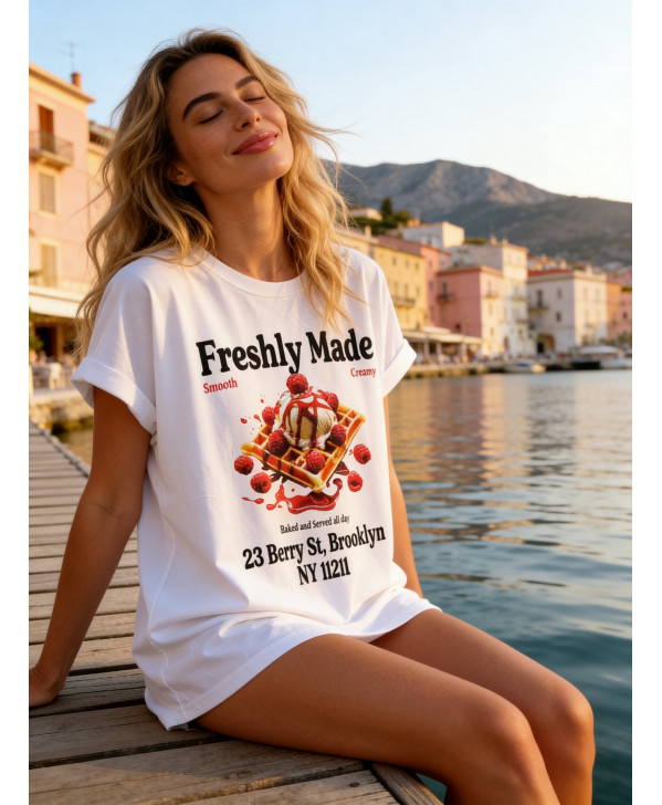 Freshly made oversized T-shirt