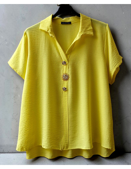 Nefeli shirt (lemon yellow)