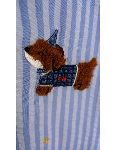 Beagle oversized shirt (blue)