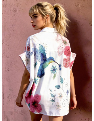 Colibri oversized shirt