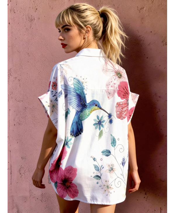 Colibri oversized shirt