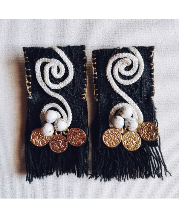 Boho vibes: The Macedonia earrings