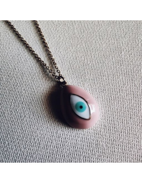 Candy eye necklace